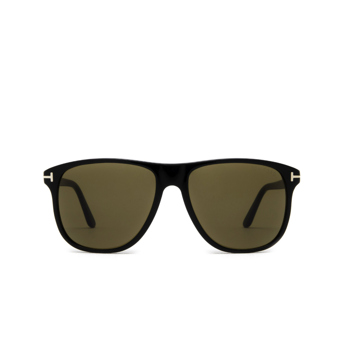 Tom Ford JONI Sunglasses 01J Black - front view
