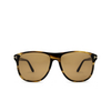 Tom Ford JONI Sunglasses 50E dark brown - product thumbnail 1/4