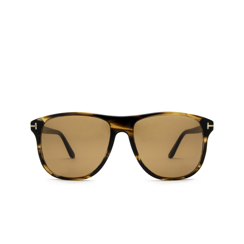 Tom Ford JONI Sunglasses 50E dark brown - 1/4