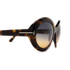 Tom Ford LIYA-02 Sunglasses 53P havana - product thumbnail 3/4