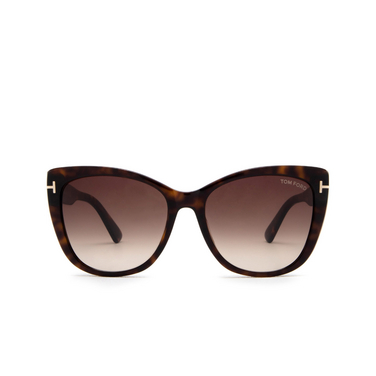 Tom Ford NORA Sonnenbrillen 52K dark havana - Vorderansicht