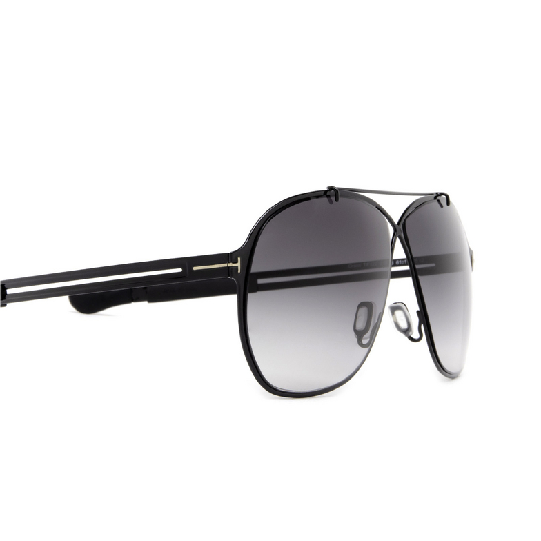 Tom Ford ORSON Sunglasses 01B black - 3/4