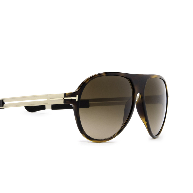 Tom Ford OSCAR Sunglasses 52F havana - 3/4