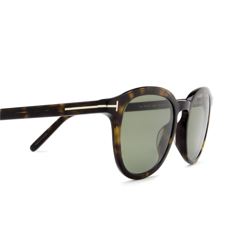 Tom Ford PAX Sunglasses 52N dark havana - 3/4