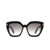 Tom Ford PHOEBE Sonnenbrillen 01B black - Produkt-Miniaturansicht 1/4