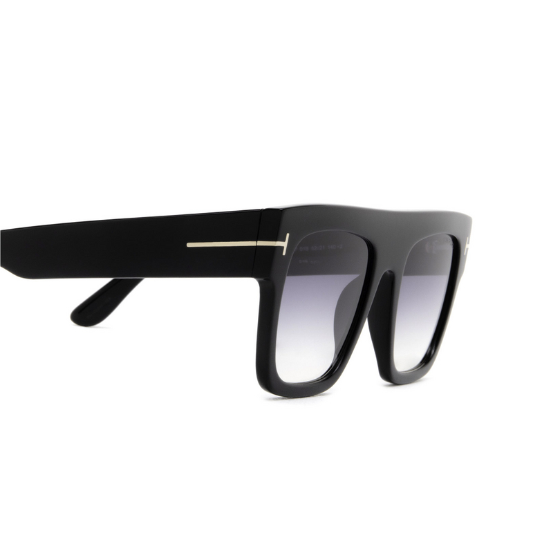 Tom Ford RENEE Eyeglasses 01B black - 3/4