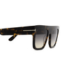 Gafas graduadas Tom Ford RENEE 52B dark havana - Miniatura del producto 3/4