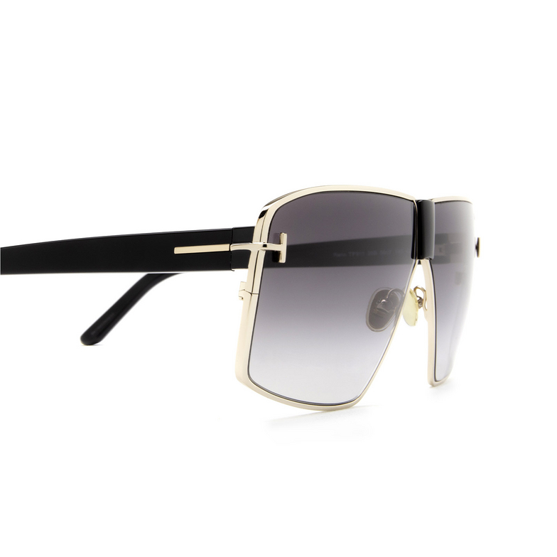 Tom Ford RENO Sunglasses 28B gold - 3/4