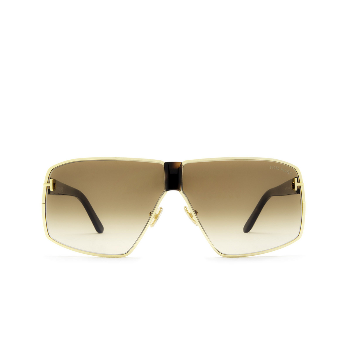 Tom Ford RENO Sunglasses 30F Gold - front view