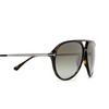 Tom Ford SAMSON Sunglasses 52Q dark havana - product thumbnail 3/4