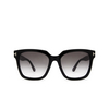 Tom Ford SELBY Sonnenbrillen 01B black - Produkt-Miniaturansicht 1/4