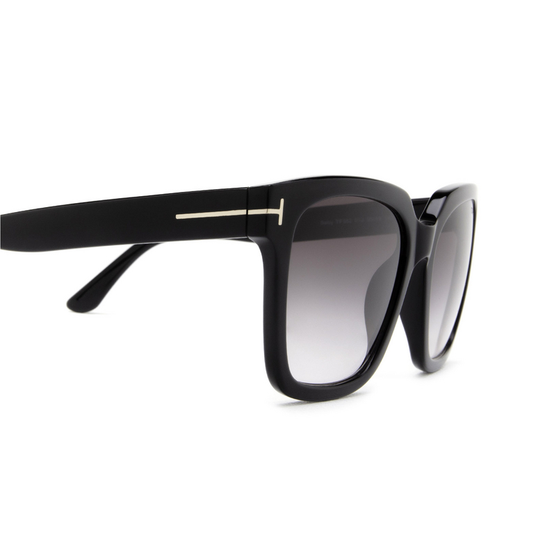 Tom Ford SELBY Sunglasses 01B black - 3/4
