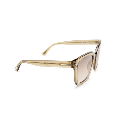 Tom Ford SELBY Sonnenbrillen 45G transparent brown - Dreiviertelansicht