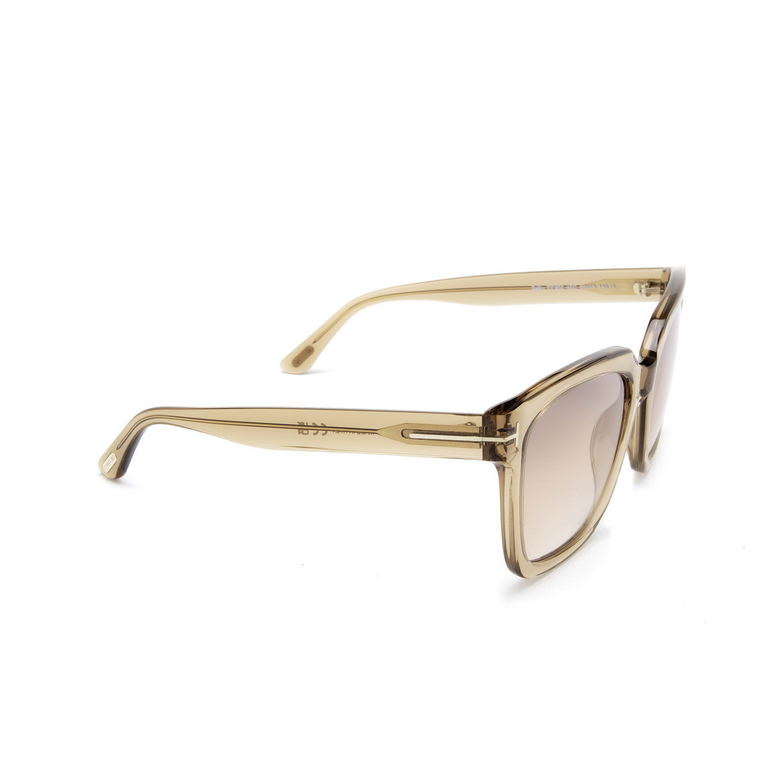 Tom Ford SELBY Sunglasses 45G transparent brown - 2/4