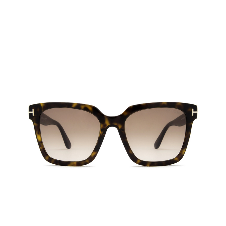 Tom Ford SELBY Sunglasses 52F dark havana - 1/4