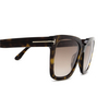 Tom Ford SELBY Sonnenbrillen 52F dark havana - Produkt-Miniaturansicht 3/4