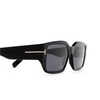 Tom Ford SILVANO-02 Sunglasses 01A black - product thumbnail 3/4