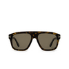 Tom Ford THOR Sonnenbrillen 52H dark havana - Produkt-Miniaturansicht 1/4