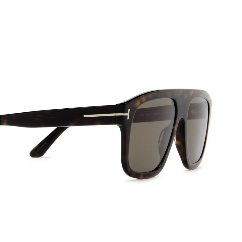 Tom Ford THOR Sunglasses 52H dark havana - 3/4
