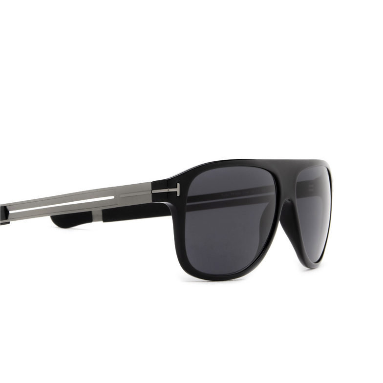 Tom Ford TODD Sunglasses 01A black - 3/4