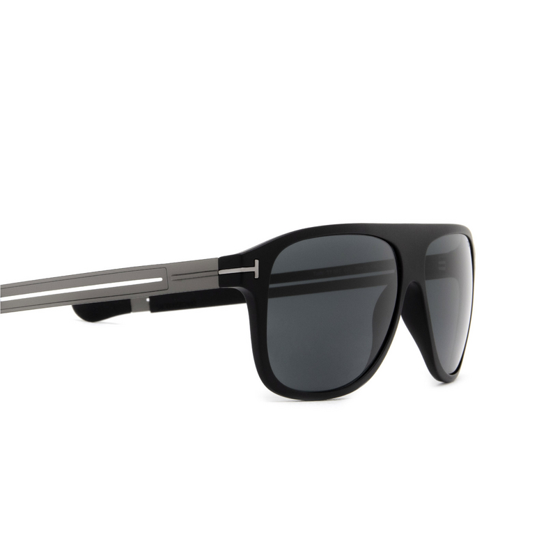 Tom Ford TODD Sunglasses 02V black - 3/4