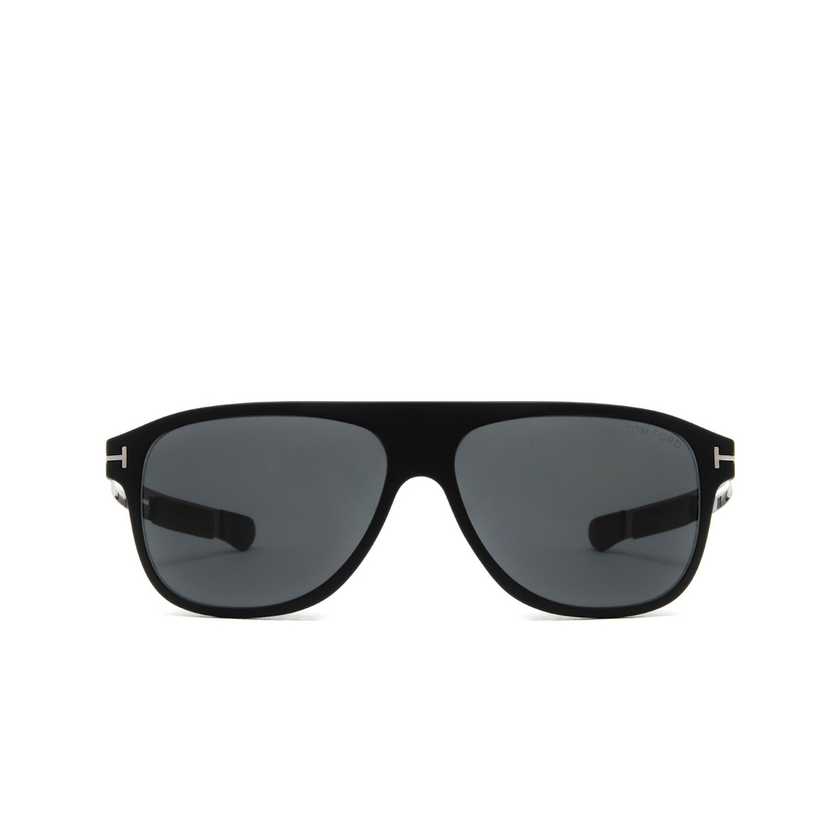 Tom Ford TODD Sunglasses 02V Black - front view