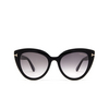 Tom Ford TORI Sonnenbrillen 01B black - Produkt-Miniaturansicht 1/4