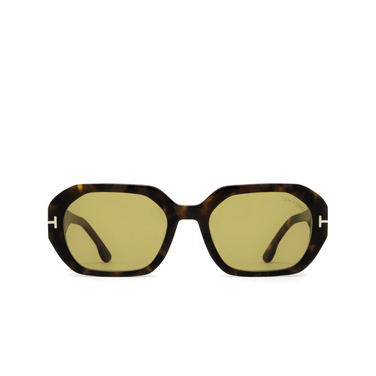 Gafas de sol Tom Ford VERONIQUE-02 55E havana - Vista delantera