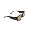 Gafas de sol Tom Ford VERONIQUE-02 55E havana - Miniatura del producto 2/4