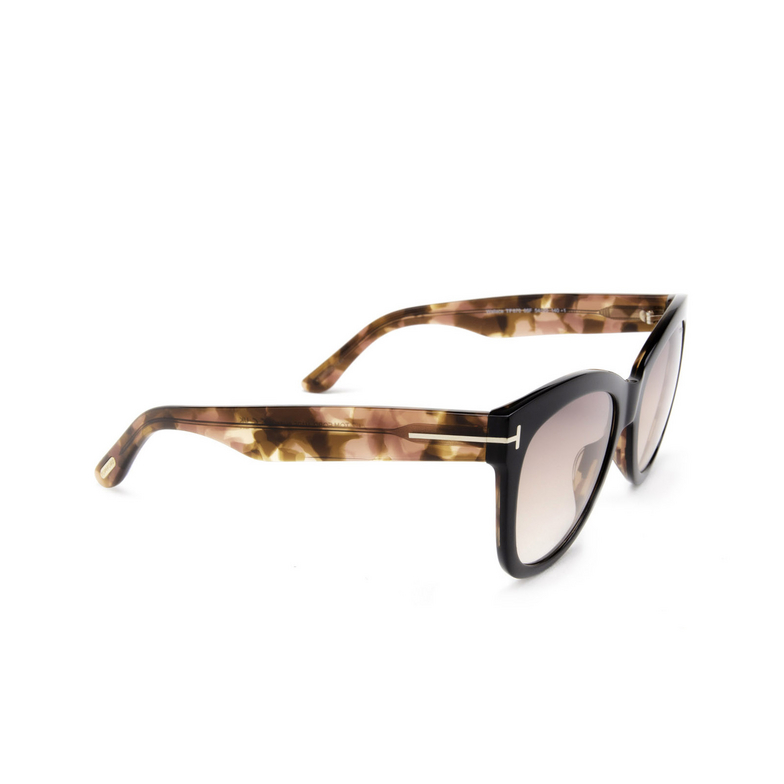 Tom Ford WALLACE Sunglasses 05F black & havana - 2/4