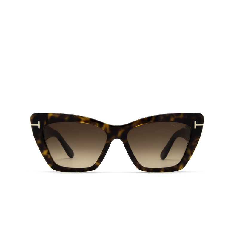 Tom Ford WYATT Sunglasses 52F dark havana - 1/4