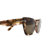 Tom Ford WYATT Sunglasses 55J havana - product thumbnail 3/4