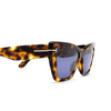 Tom Ford WYATT Sunglasses 55V havana - product thumbnail 3/4