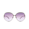 Tom Ford YVETTE-02 Sunglasses 14Z light ruthenium - product thumbnail 1/4