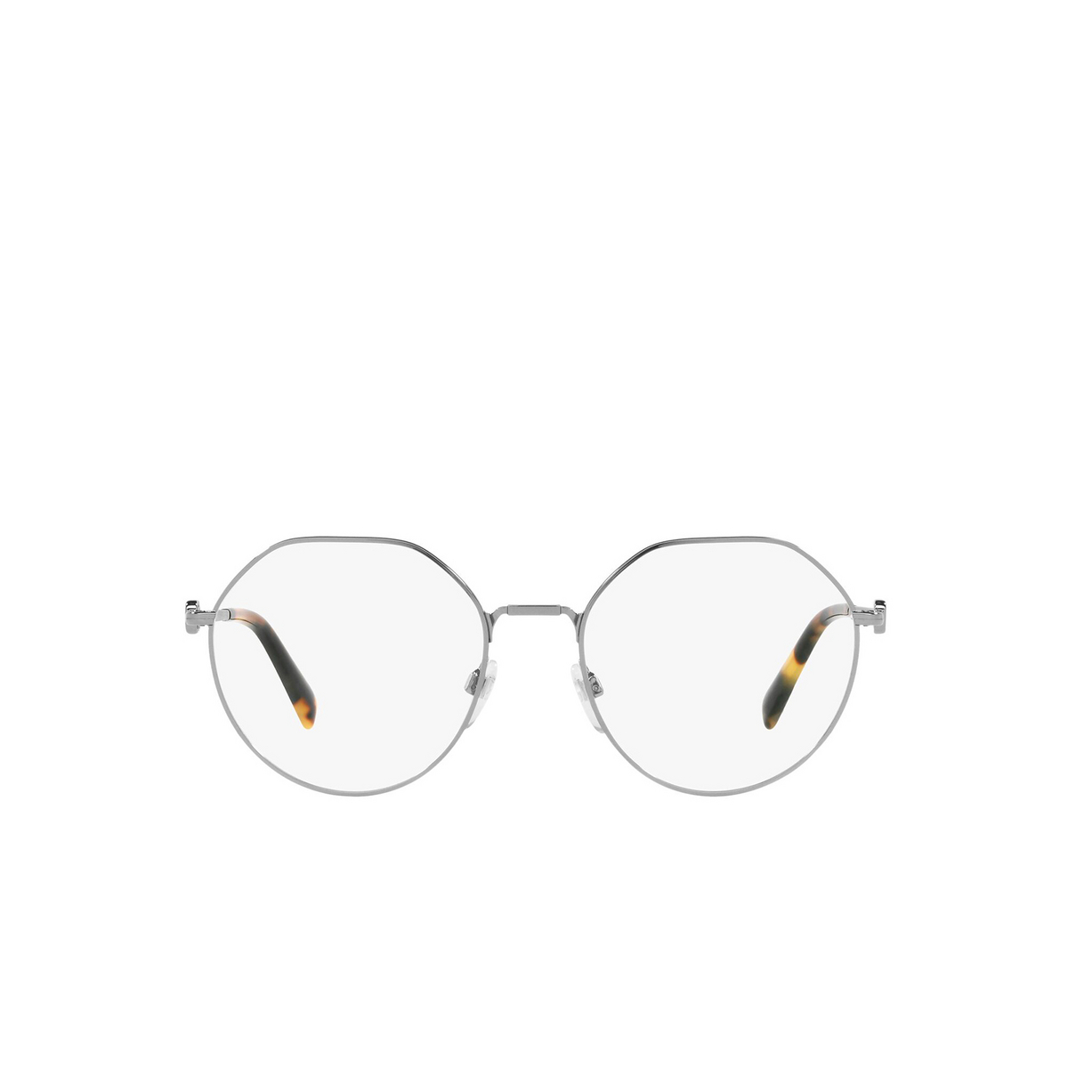 Valentino® Irregular Eyeglasses: VA1021 color Gunmetal 3005 - front view.