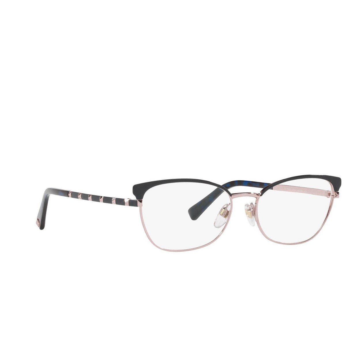 Valentino VA1022 Eyeglasses 3004 Copper/Blue - three-quarters view