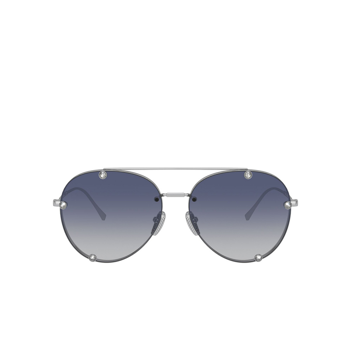 Valentino VA2045 Sunglasses 30064L Silver - front view