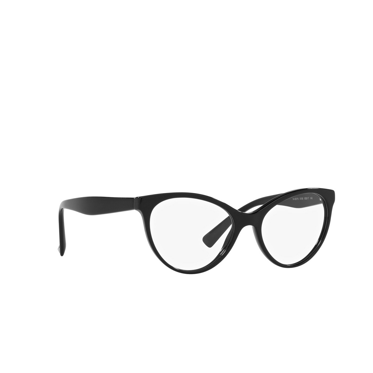 Valentino VA3013 Eyeglasses 5198 Black - three-quarters view