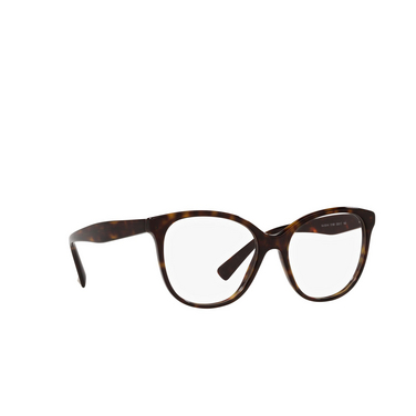 Valentino VA3014 Eyeglasses 5196 havana - three-quarters view