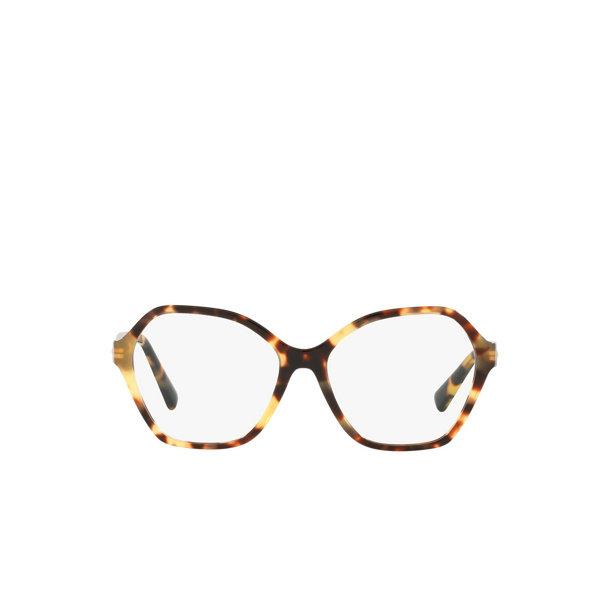 Valentino® Irregular Eyeglasses: VA3073 color 5036 Light Havana - front view