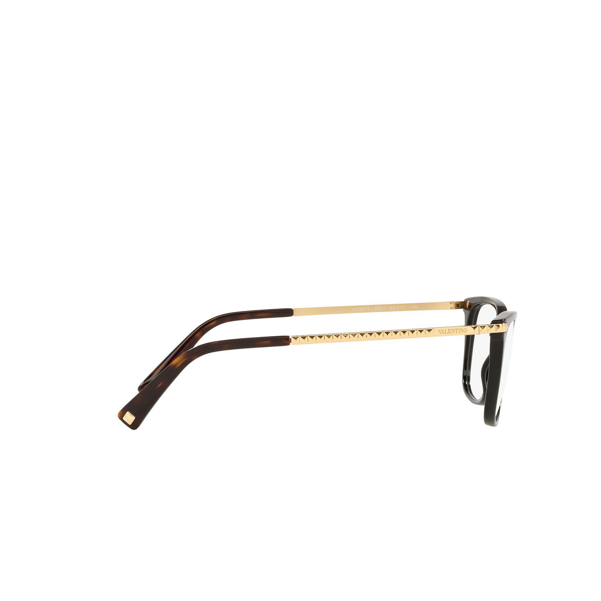 Valentino VA3074 Eyeglasses 5001 Black - product thumbnail 3/4