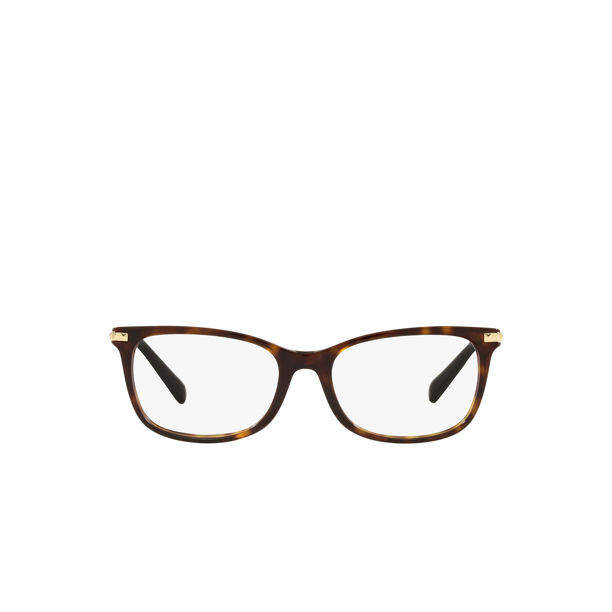Valentino® Square Eyeglasses: VA3074 color Havana 5002 - front view.