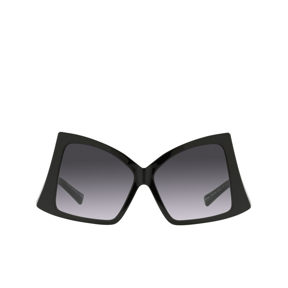 Valentino® Butterfly Sunglasses: VA4091 color Black 50018G - front view.