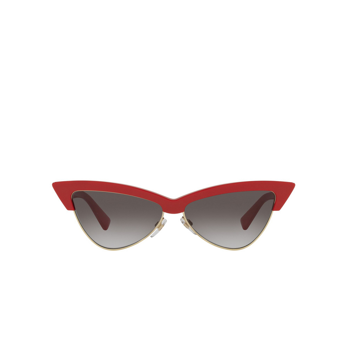 Valentino® Cat-eye Sunglasses: VA4102 color Red 51108G - front view.