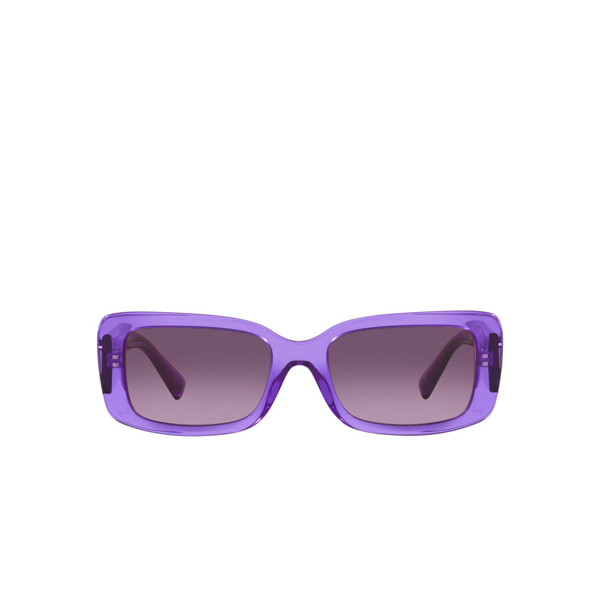 Valentino VA4108 Sunglasses 52138H Violet Transparent - front view