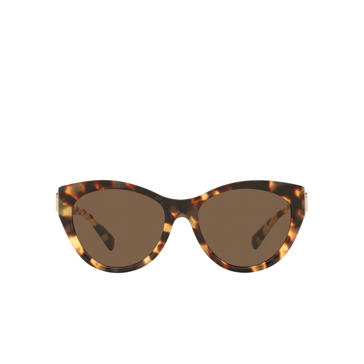 Valentino® Cat-eye Sunglasses: VA4109 color Light Havana 503673 - front view.