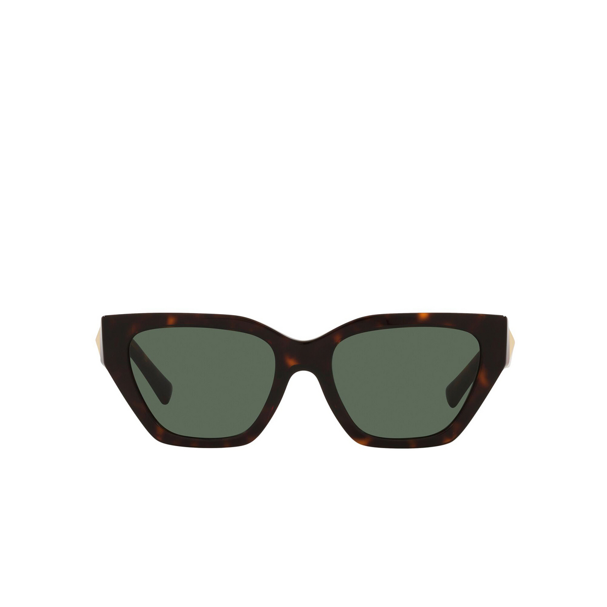 Valentino® Irregular Sunglasses: VA4110 color Havana 500271 - front view.