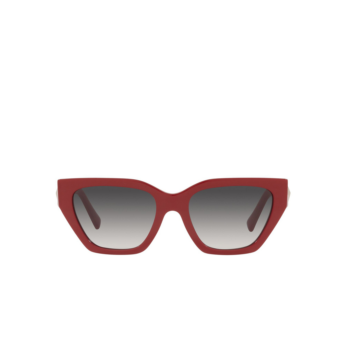 Valentino® Irregular Sunglasses: VA4110 color Red 51108G - front view.