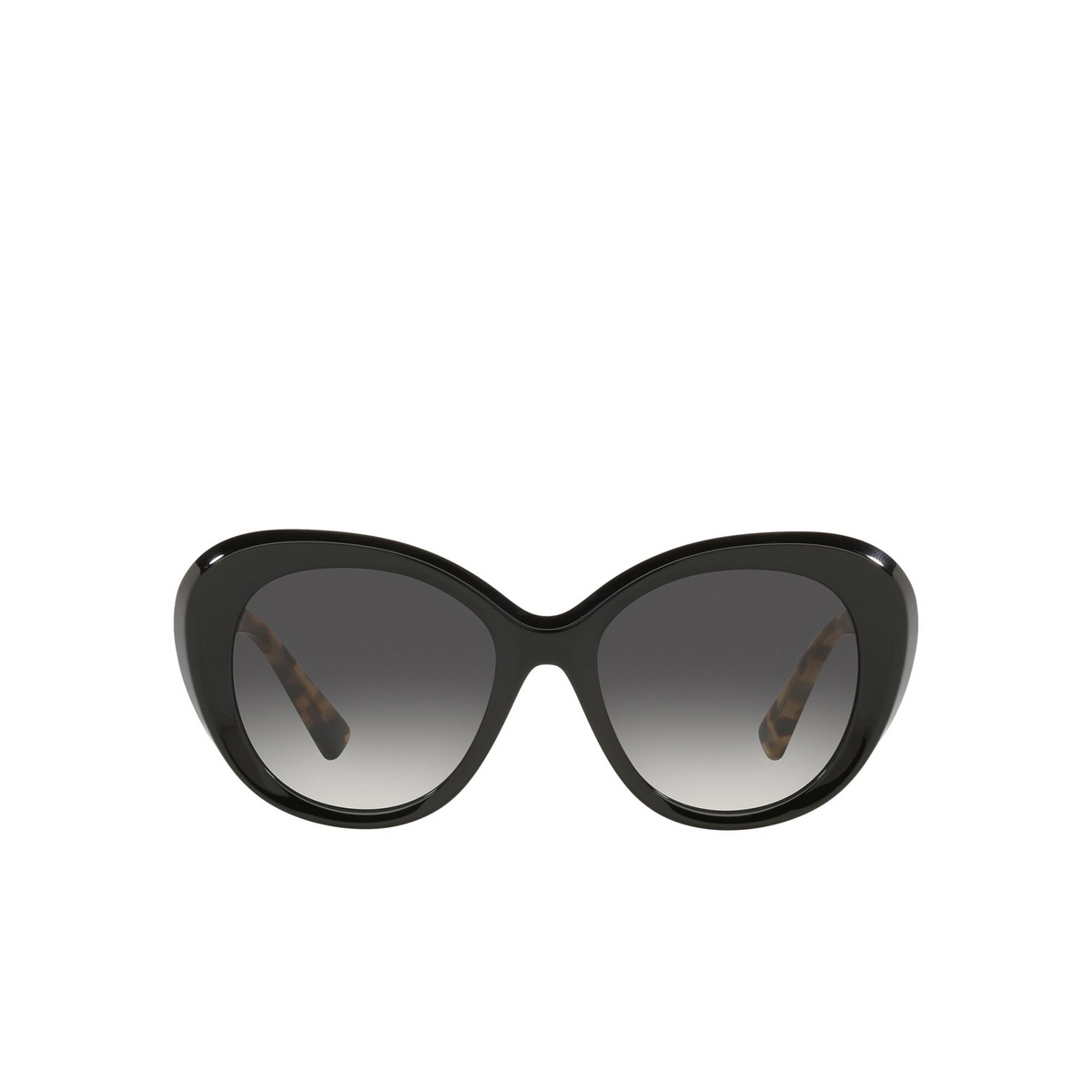Valentino® Butterfly Sunglasses: VA4113 color Black 50018G - front view.