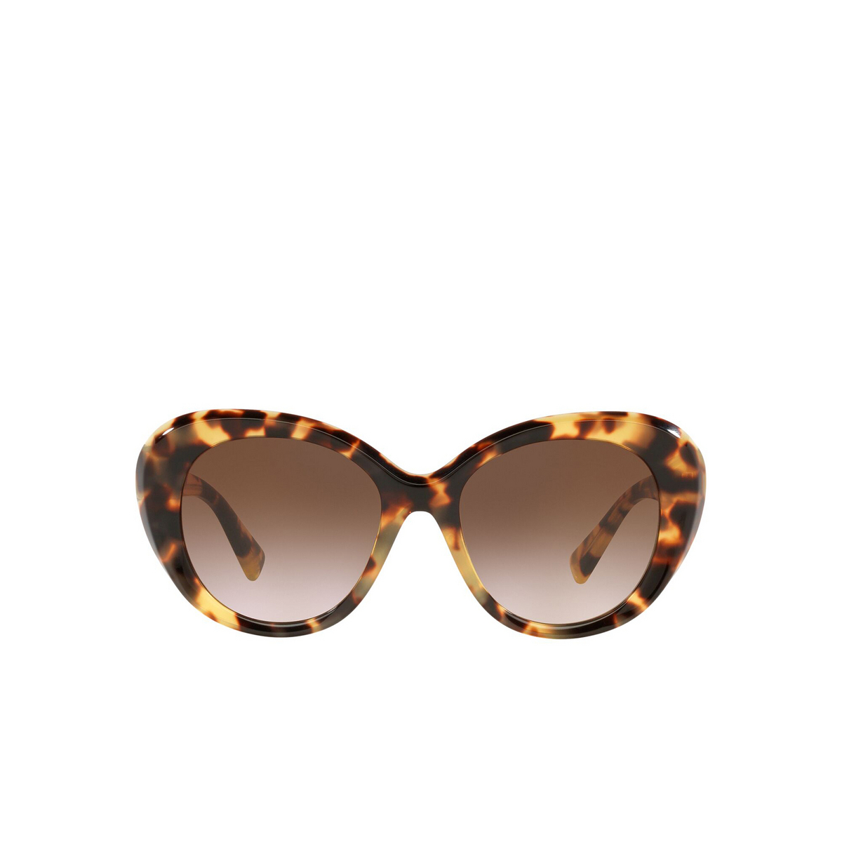 Valentino® Butterfly Sunglasses: VA4113 color Light Havana 503613 - front view.
